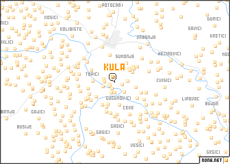 map of Kula