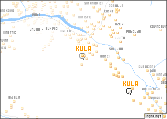 map of Kula