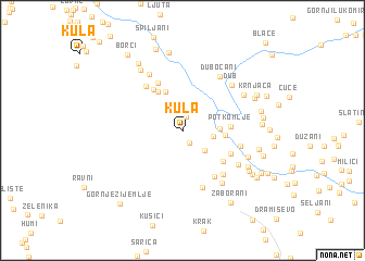 map of Kula