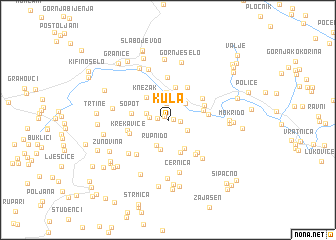 map of Kula