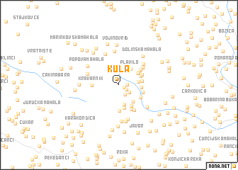 map of Kula