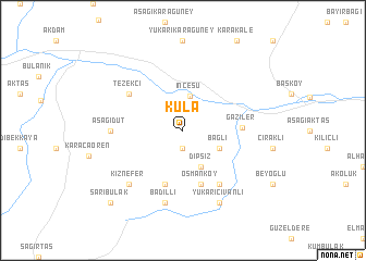 map of Kula