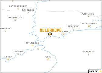 map of Kulbakovo