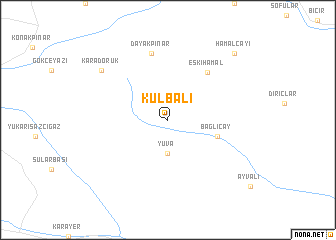 map of Külbalı