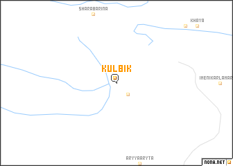 map of Kulbik