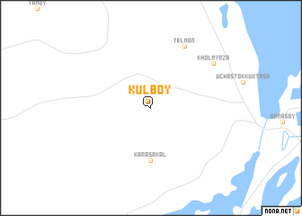 map of Kŭlboy