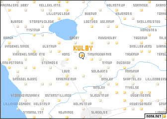 map of Kulby