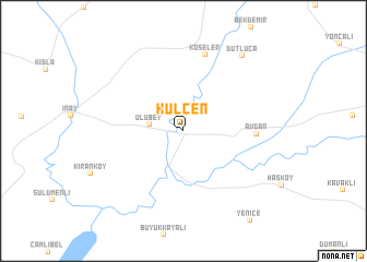 map of Külçen