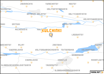 map of Kulʼchinki