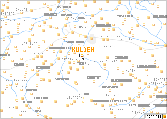 map of Kūl Deh