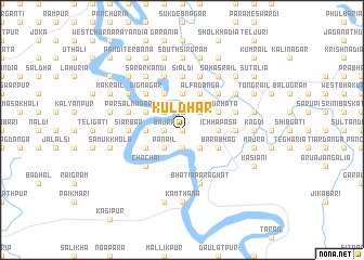 map of Kuldhar