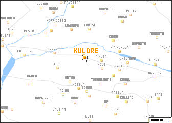 map of Kuldre