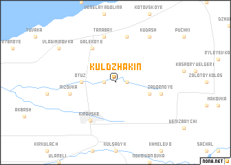 map of Kulʼ-Dzhakin