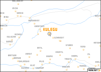 map of Kulegu