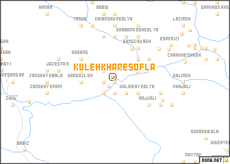 map of Kūleh Khar-e Soflá