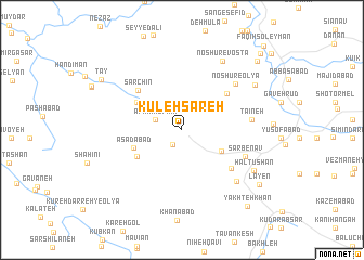 map of Kūleh Sāreh