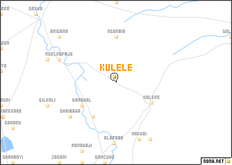 map of Kulele