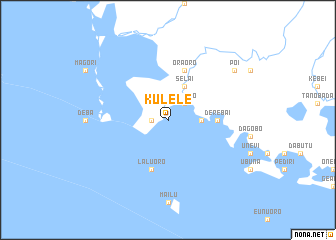 map of Kulele