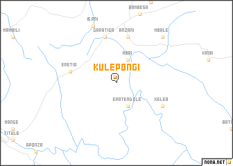 map of Kulepongi