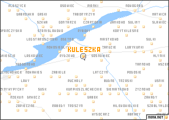 map of Kuleszka