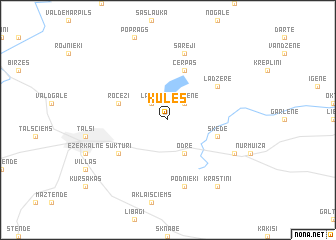 map of Kūles