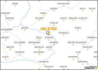 map of Kületek