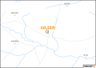 map of Kulgeri