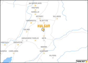 map of Kulgun