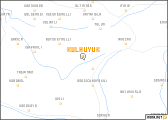 map of Külhüyük