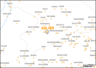 map of Kūlīān