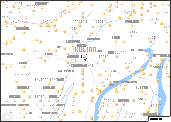 map of Kuliān