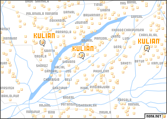 map of Kuliān