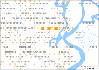map of Kuliār Char