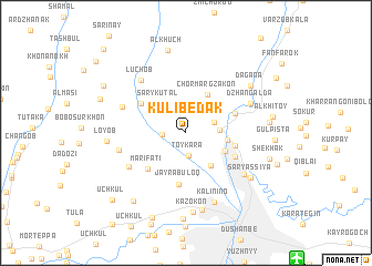 map of Kulibedak