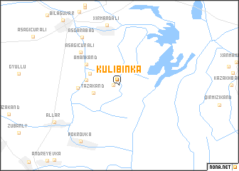 map of Kulibinka