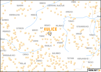 map of Kulice