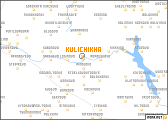map of Kulichikha