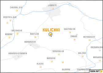 map of Kulichki