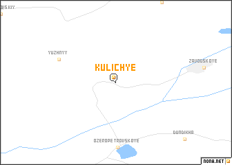 map of Kulich\