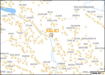 map of Kulići