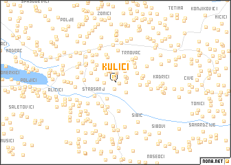 map of Kulići