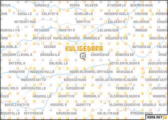 map of Kuligedara