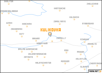 map of Kulikovka