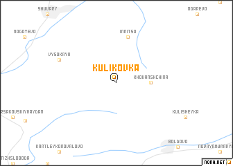 map of Kulikovka