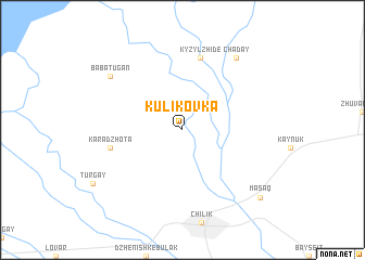 map of Kulikovka