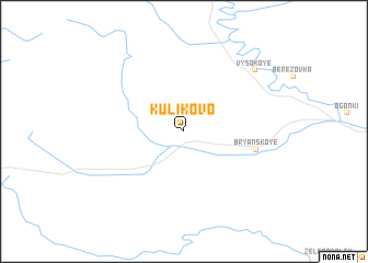 map of Kulikovo