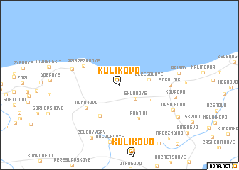 map of Kulikovo