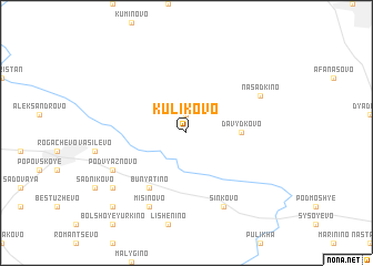 map of Kulikovo