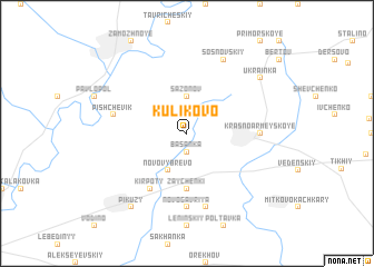 map of Kulikovo