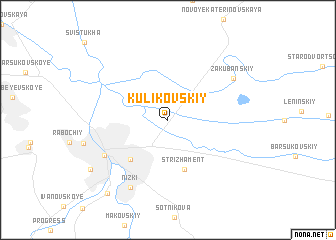 map of (( Kulikovskiy ))